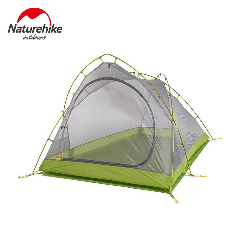 Naturehike Cirrus Ultralight Tent 2 Person 20D Nylon With Silicon Coated Camping-Naturehike Official Store-Green-Bargain Bait Box