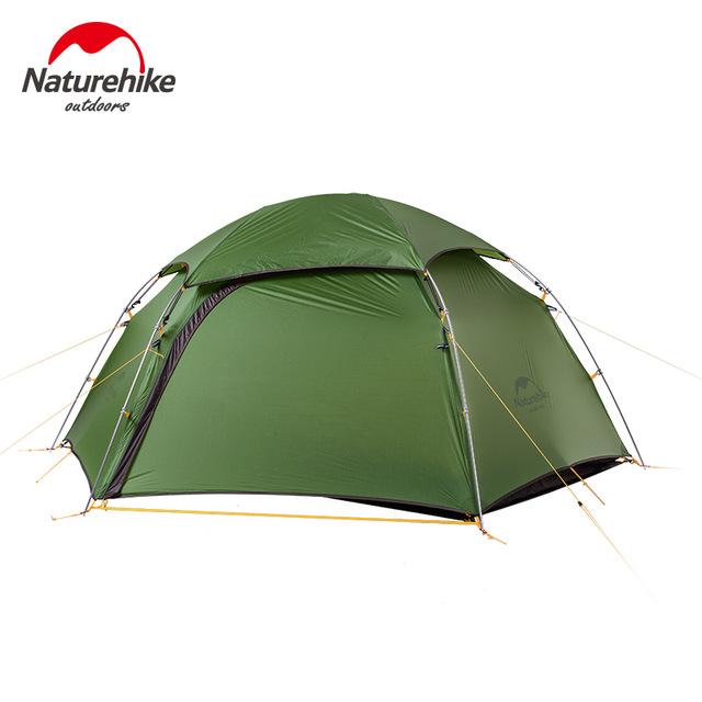 Naturehike Cloud Peak Tent Ultralight Two Man Camping Hiking Outdoor Nh17K240-Y-Naturehike Official Store-Green-Bargain Bait Box