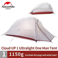 Naturehike Cloudup Series Ultralight Hiking Camping Tent 20D Fabric For 2 Person-Tents-YOUGLE store-UP1 20D gray-Bargain Bait Box