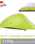 Naturehike Cloudup Series Ultralight Hiking Camping Tent 20D Fabric For 2 Person-Tents-YOUGLE store-UP1 20D green-Bargain Bait Box