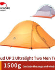 Naturehike Cloudup Series Ultralight Hiking Camping Tent 20D Fabric For 2 Person-Tents-YOUGLE store-UP2 210T orange-Bargain Bait Box