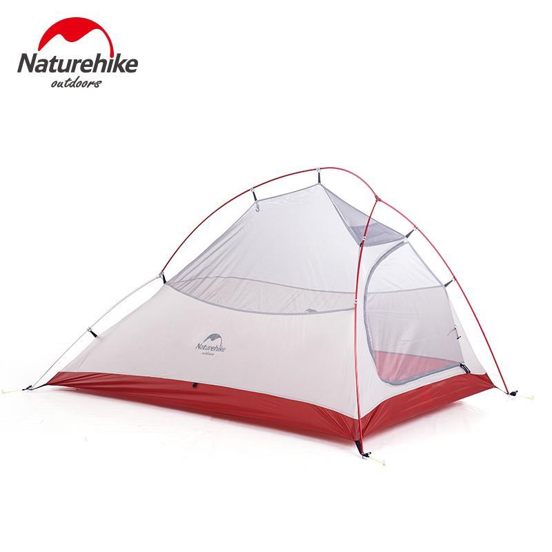 Naturehike Cloudup Series Ultralight Hiking Tent 20D Fabric For 2 Person With-Naturehike Official Store-20D Gray-Bargain Bait Box