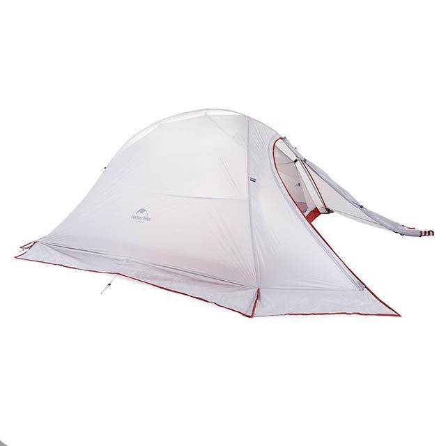 Naturehike Cloudup Series Ultralight Hiking Tent 20D Fabric For 2 Person With-Naturehike Official Store-20D Gray with Skirt-Bargain Bait Box