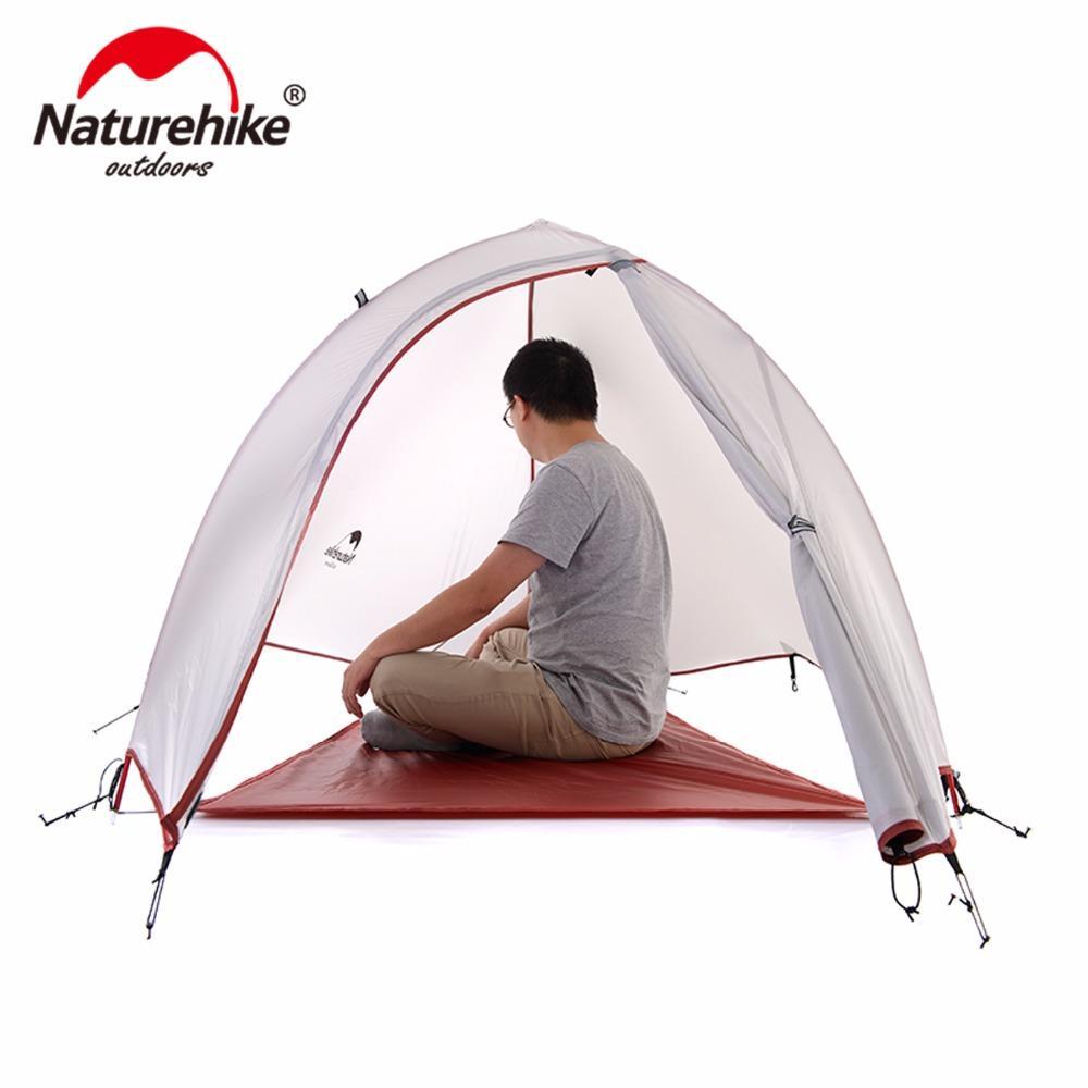 Naturehike Cloudup Series Ultralight Hiking Tent 20D/210T Fabric For 1 Person-Naturehike Official Store-210T Orange-Bargain Bait Box