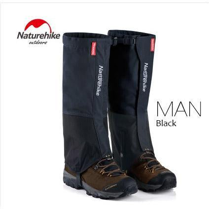 Naturehike Gaiters Snow Hiking Outdoor Meadow Hunting Walking Legging Men-Ayanway Company Store-Man Black-Bargain Bait Box