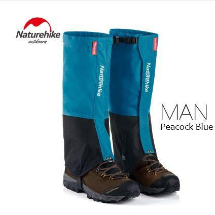 Naturehike Gaiters Snow Hiking Outdoor Meadow Hunting Walking Legging Men-Ayanway Company Store-Man Peacock Blue-Bargain Bait Box