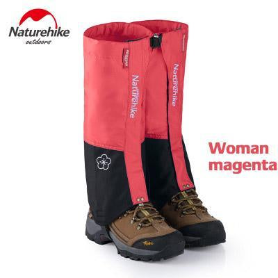Naturehike Gaiters Snow Hiking Outdoor Meadow Hunting Walking Legging Men-Ayanway Company Store-Woman Magenta-Bargain Bait Box
