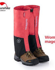 Naturehike Gaiters Snow Hiking Outdoor Meadow Hunting Walking Legging Men-Ayanway Company Store-Woman Magenta-Bargain Bait Box