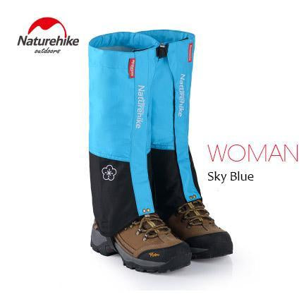 Naturehike Gaiters Snow Hiking Outdoor Meadow Hunting Walking Legging Men-Ayanway Company Store-Woman Sky Blue-Bargain Bait Box