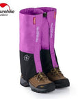 Naturehike Hiking Gaiters Outdoor Waterproof Walking Mountain Hunting Trekking-AliExpressOutdoor Store-women purple-Bargain Bait Box