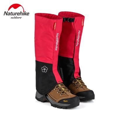 Naturehike Hiking Gaiters Outdoor Waterproof Walking Mountain Hunting Trekking-AliExpressOutdoor Store-women red-Bargain Bait Box
