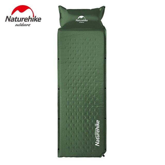 Naturehike Nh15Q002 D Sleeping Mattress Self Inflating Pad Portable Bed With-Camping Mat-YOUGLE store-Green-Bargain Bait Box