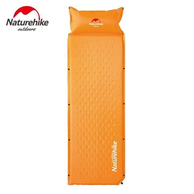 Naturehike Nh15Q002 D Sleeping Mattress Self Inflating Pad Portable Bed With-Camping Mat-YOUGLE store-Orange-Bargain Bait Box