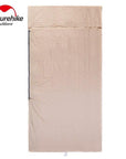 Naturehike Nh15S012 D Envelope Sleeping Bag Liner Cotton Ultralight Portable-Sleeping Bags-YOUGLE store-L Grey-Bargain Bait Box