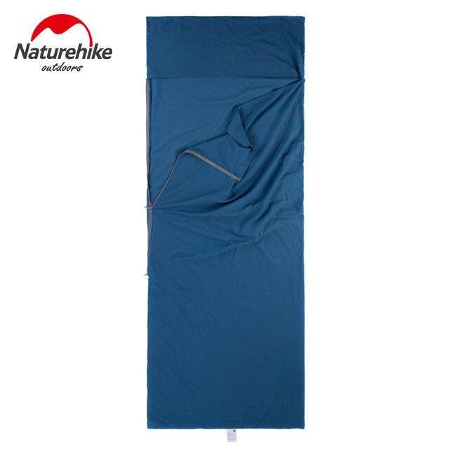 Naturehike Nh15S012 D Envelope Sleeping Bag Liner Cotton Ultralight Portable-Sleeping Bags-YOUGLE store-M Bule-Bargain Bait Box
