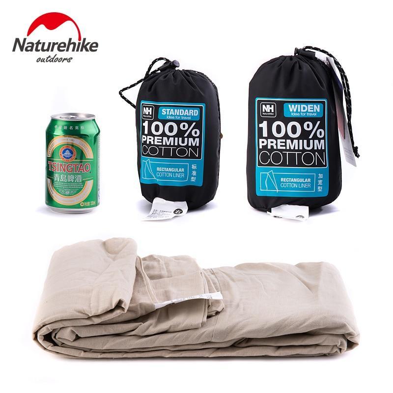 Naturehike Nh15S012 D Envelope Sleeping Bag Liner Cotton Ultralight Portable-Sleeping Bags-YOUGLE store-M Grey-Bargain Bait Box