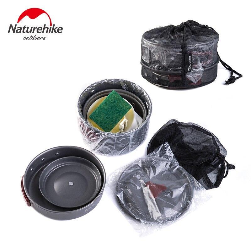 Naturehike Nh15T203 G Outdoor Picnic Aluminum Folding Cooking Set Camping-Outdoor Tablewares-YOUGLE store-Bargain Bait Box