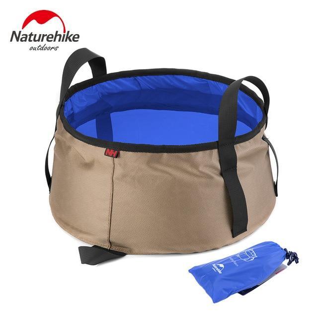 Naturehike Nh15Z002 L Folding Foldable Collapsible Sink Washbasin Bucket Wash-Water Bags-YOUGLE store-Blue-Bargain Bait Box