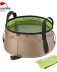 Naturehike Nh15Z002 L Folding Foldable Collapsible Sink Washbasin Bucket Wash-Water Bags-YOUGLE store-Green-Bargain Bait Box