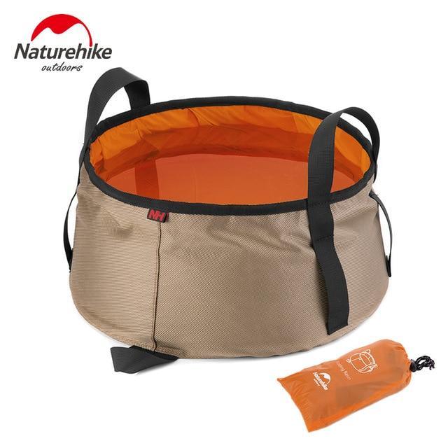 Naturehike Nh15Z002 L Folding Foldable Collapsible Sink Washbasin Bucket Wash-Water Bags-YOUGLE store-Orange-Bargain Bait Box