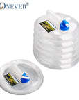 Naturehike Outdoor Folding Bucket Drinking Water Kettle Pe Plastic Folding-Honever Store-5L-Bargain Bait Box