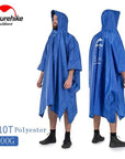 Naturehike Outdoor Raincoat Windbreaker 3In1 Multifunction Jacket Camping &-Dream outdoor Store-blue 210T-Bargain Bait Box