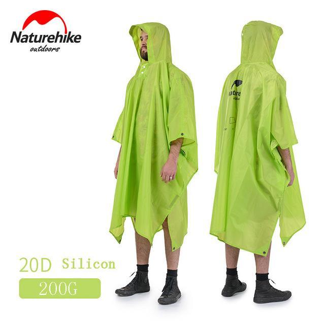 Naturehike Outdoor Raincoat Windbreaker 3In1 Multifunction Jacket Camping &-Dream outdoor Store-green 20D-Bargain Bait Box