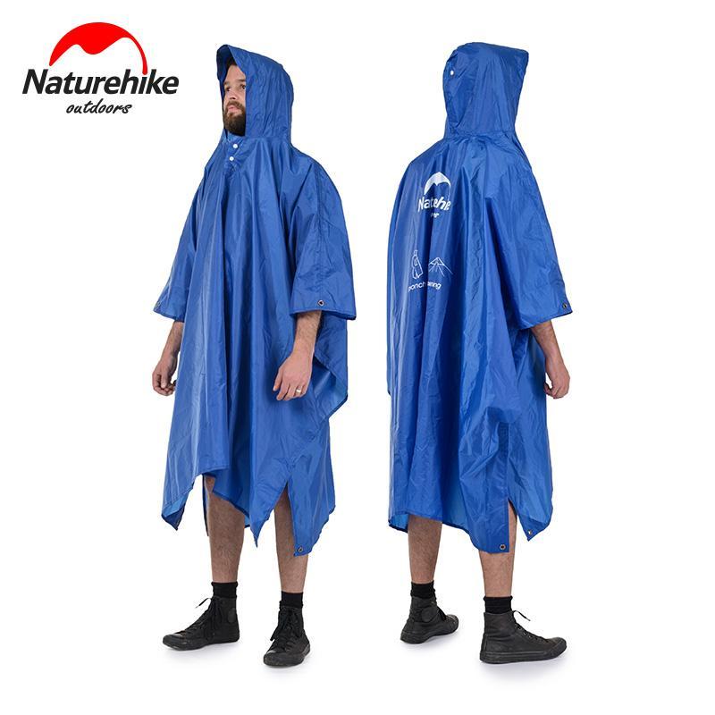 Naturehike Outdoor Raincoat Windbreaker 3In1 Multifunction Jacket Camping &amp;-Dream outdoor Store-green 210T-Bargain Bait Box