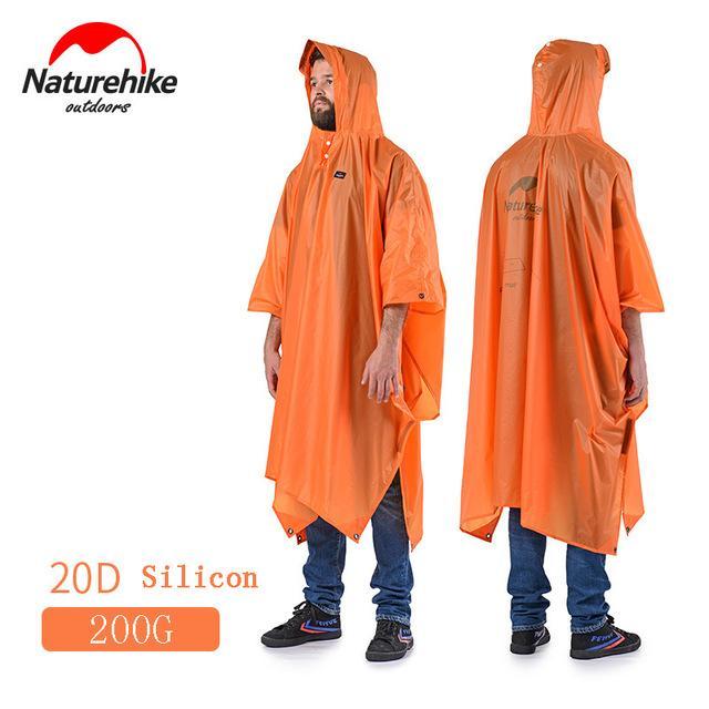 Naturehike Outdoor Raincoat Windbreaker 3In1 Multifunction Jacket Camping &-Dream outdoor Store-orange 20D-Bargain Bait Box
