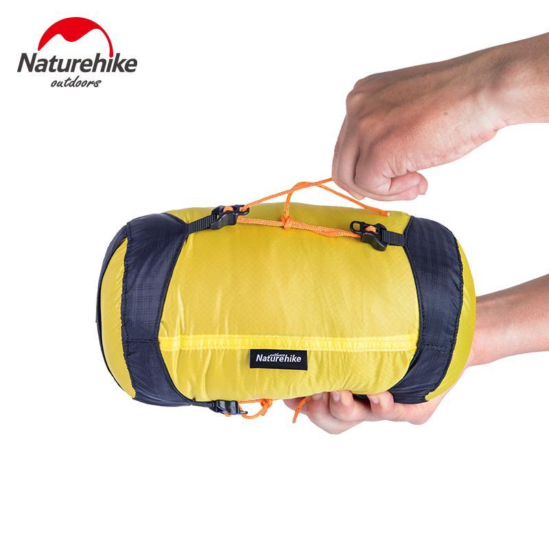 Naturehike Outdoor Sleeping Bag Sack Pack Compression Stuff Sack 20D Silicone-Mount Hour Outdoor Co.,Ltd store-M Size-Bargain Bait Box
