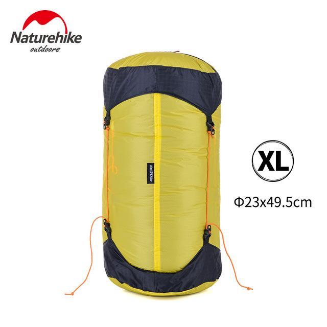 Naturehike Outdoor Sleeping Bag Sack Pack Compression Stuff Sack 20D Silicone-Mount Hour Outdoor Co.,Ltd store-XL size-Bargain Bait Box