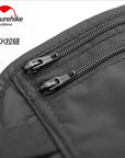 Naturehike Outdoor Travel Invisible Waist Bag Belt Light Thin Personal Travel-For Joy Store-black-Bargain Bait Box