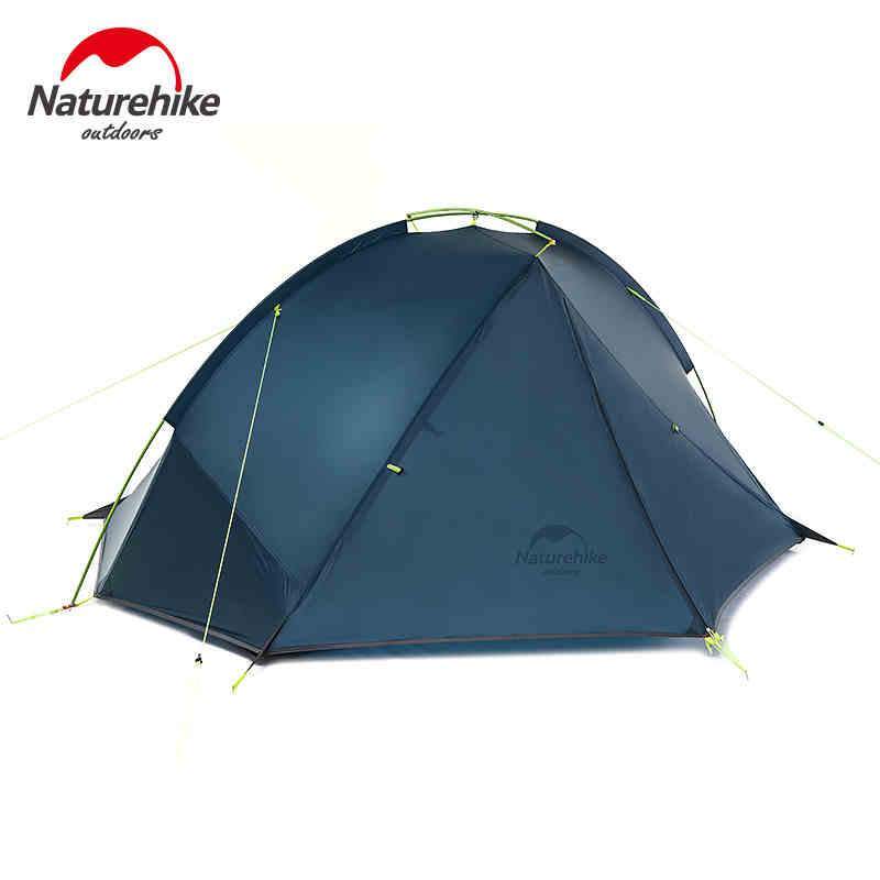 Naturehike Taga 1-2 Person Tent Camping Backpack Tent 20D Ultralight Fabric-Naturehike Official Store-1 person Blue-Bargain Bait Box