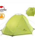 Naturehike Taga 1-2 Person Tent Camping Backpack Tent 20D Ultralight Fabric-Naturehike Official Store-2 person Green-Bargain Bait Box