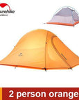 Naturehike Tent Camping Tent Ultralight 1 2 3 Person Man 4 Season Double-outdoor-discount Store-2 person orange-Bargain Bait Box