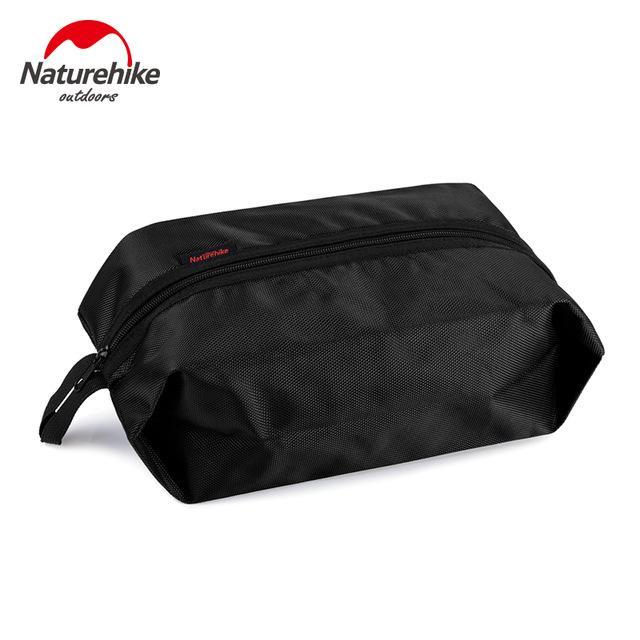 Naturehike Travel Wash Bag Men Portable Laundry Women Cosmetic Bag Make Up Set-Naturehike Official Store-Black-Bargain Bait Box