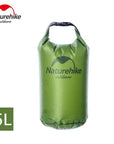 Naturehike Ultralight Waterproof Bag Silicone Pack Dry Sack Waterproof Bags-Mount Hour Outdoor Co.,Ltd store-Green 5L-Bargain Bait Box