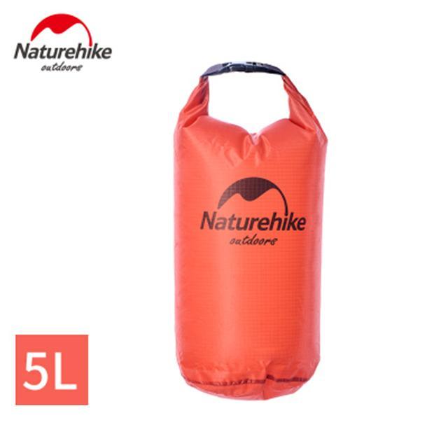 Naturehike Ultralight Waterproof Bag Silicone Pack Dry Sack Waterproof Bags-Mount Hour Outdoor Co.,Ltd store-Orange 5L-Bargain Bait Box