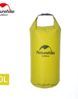 Naturehike Ultralight Waterproof Bag Silicone Pack Dry Sack Waterproof Bags-Mount Hour Outdoor Co.,Ltd store-Yellowish Green 10L-Bargain Bait Box