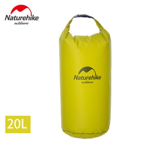Naturehike Ultralight Waterproof Bag Silicone Pack Dry Sack Waterproof Bags-Mount Hour Outdoor Co.,Ltd store-Yellowish Green 20L-Bargain Bait Box
