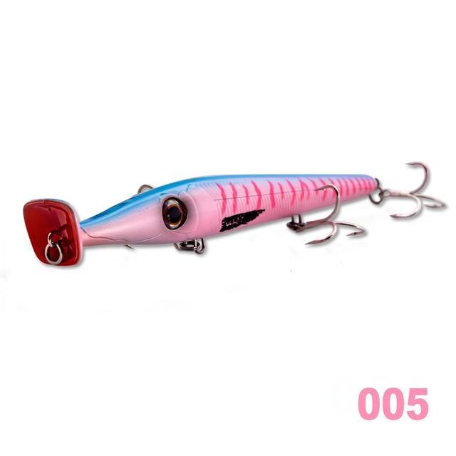 Needle Zargana 150 Popper Pencil Lures Long Cast Pencil Baits Floating Fishing-Fishing Lures-hunt house Official Store-popper 005-150mm 35g sinking-Bargain Bait Box