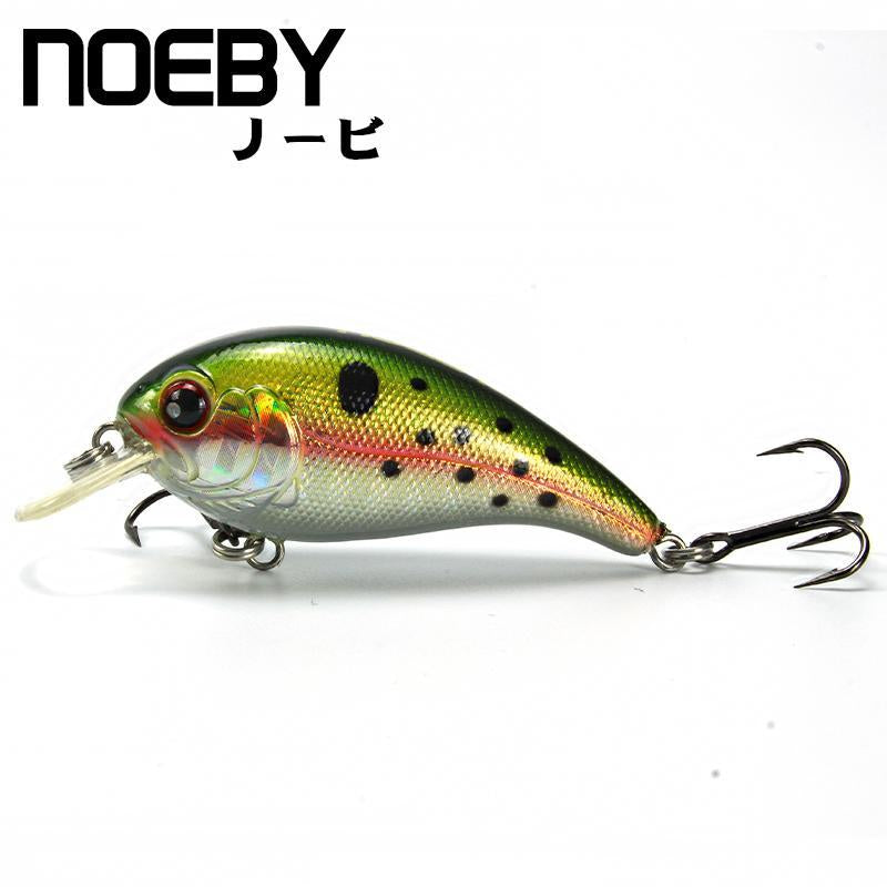 Noeby 1 Pcs Fishing Lure 45Mm/5G 0-0.8M Floating Super Crankbait Lures Fishing-BassBros Fishing Tackle Store-NF001-Bargain Bait Box