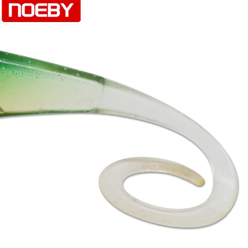 Noeby 4Pcs Soft Lure 115Mm/5.4G Soft Fishing Lure Plastic Fly Fishing-Unrigged Plastic Swimbaits-YOUNGTH Fishing Store-NWL011-115mm-Bargain Bait Box