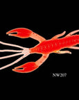 Noeby 6Pcs Crawfish Soft Lure 60Mm 1.6G Worm Lobster Fishing Lure Fish-Fishing Lures-YOUNGTH Fishing Store-NW207-60mm-Bargain Bait Box
