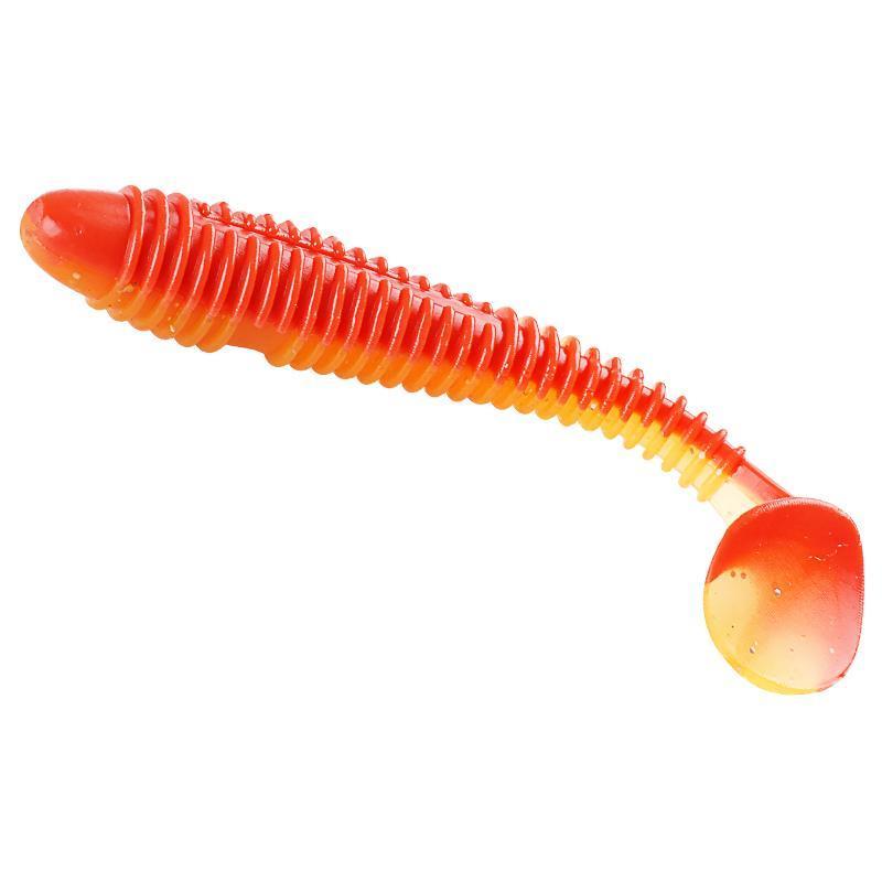 Noeby 9.5Cm/12Cm Soft Fishing Lures Isca Artificial Grub Single T-Tail Plastic-Hepburn&#39;s Garden Store-4Pcs 95mm NW101-Bargain Bait Box