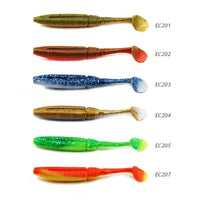 Noeby Item 85Mm And 100Mm Soft Plastic Lure Fishing Bassland Worm Type Hunt-hunt-house Store-85mm 5.5g EC201-Bargain Bait Box