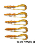 Noeby Soft Fishing Lures 14Cm 10Cm Big Curly Tail Soft Baits Leurre Souple-CYN Fishing Tackle Co.,Ltd-10cm NW208 5pcs-Bargain Bait Box