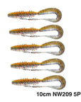 Noeby Soft Fishing Lures 14Cm 10Cm Big Curly Tail Soft Baits Leurre Souple-CYN Fishing Tackle Co.,Ltd-10cm NW209 5pcs-Bargain Bait Box