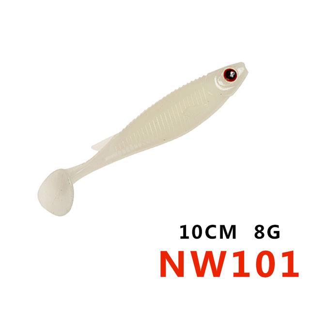 Noeby Wobbler Jigging 10Cm 8G Fishing Lure Soft Worm Shrimp Fish Ocean Rock Lure-hunt-house Store-NW101-Bargain Bait Box