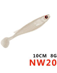 Noeby Wobbler Jigging 10Cm 8G Fishing Lure Soft Worm Shrimp Fish Ocean Rock Lure-hunt-house Store-NW203-Bargain Bait Box